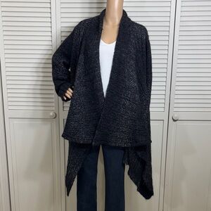 Eileen Fisher Ombre Cloud Cardigan in Baby Alpaca & Wool Medium